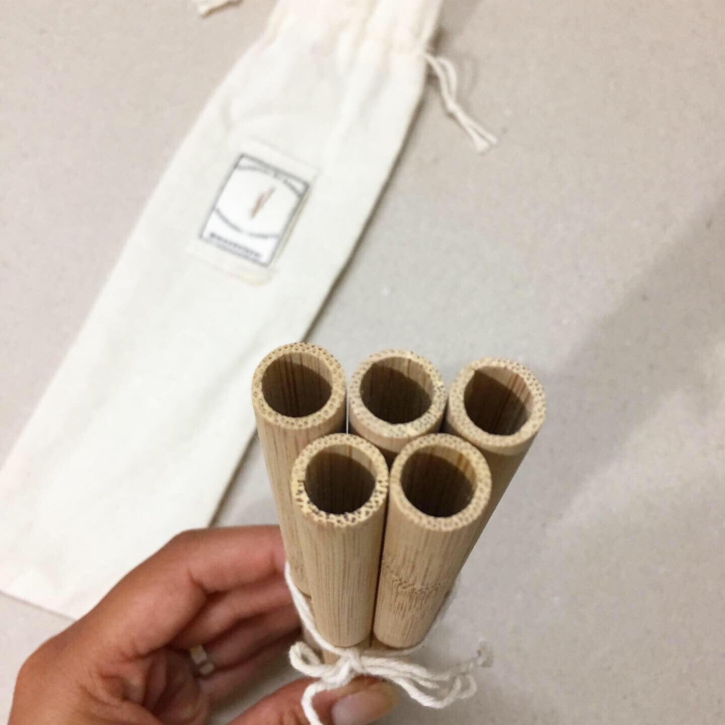 Sorbitos de bamboo