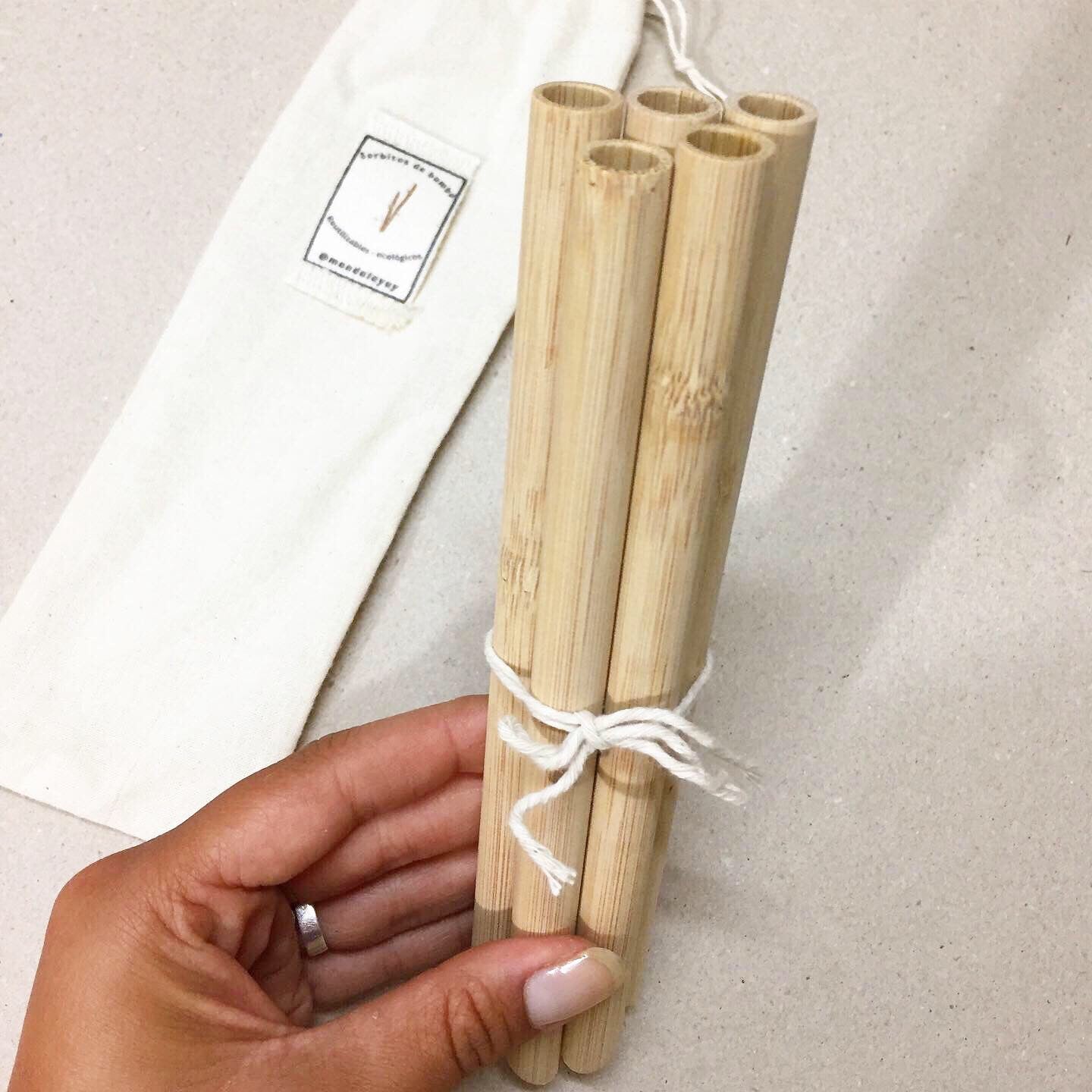 Sorbitos de bamboo