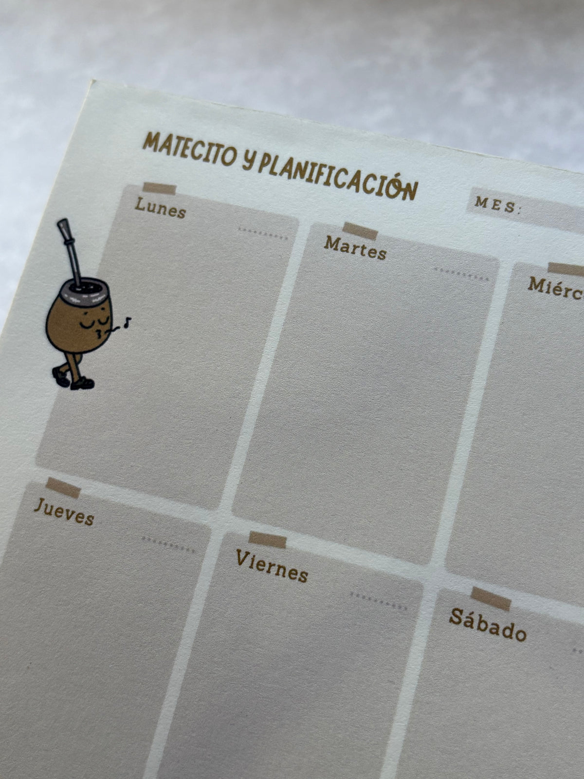 Planificador + lápiz plantable