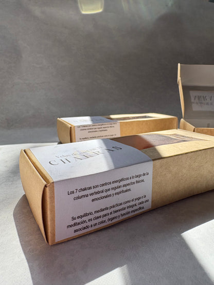 Velas de miel 7 chakras