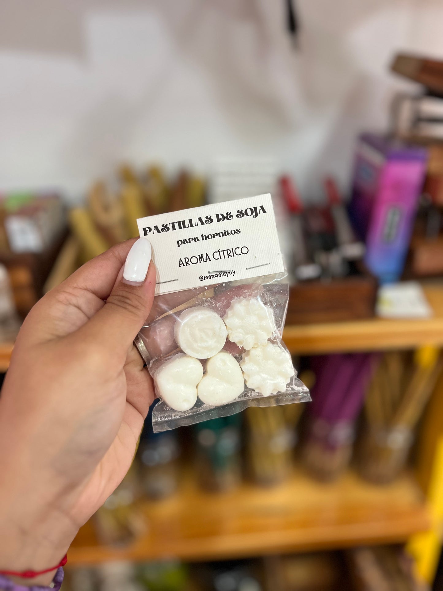 Pastillas de soja para hornito