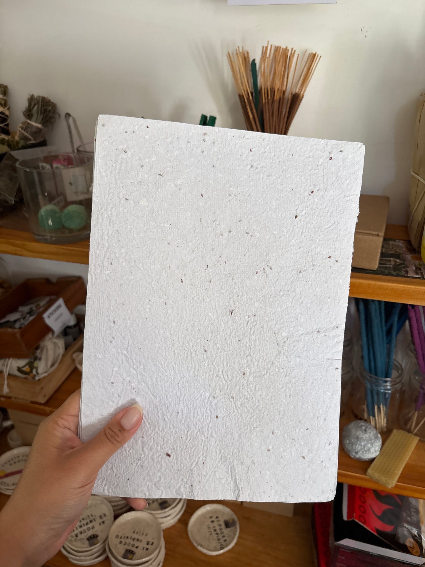 Papel plantable hoja A4