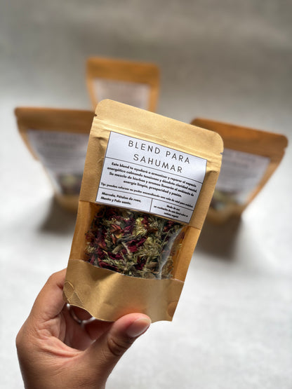 Blend de hierbas para SAHUMAR