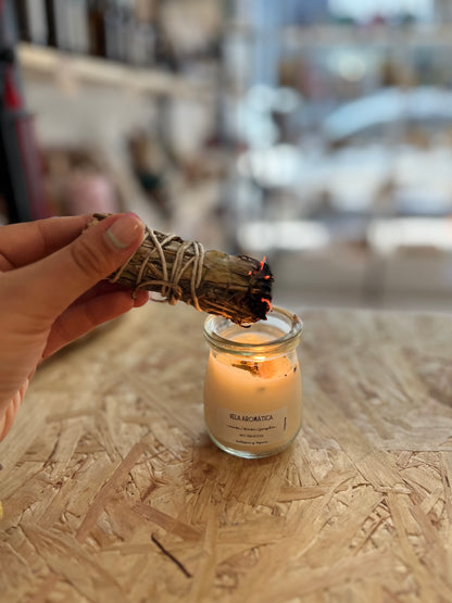 Vela de soja